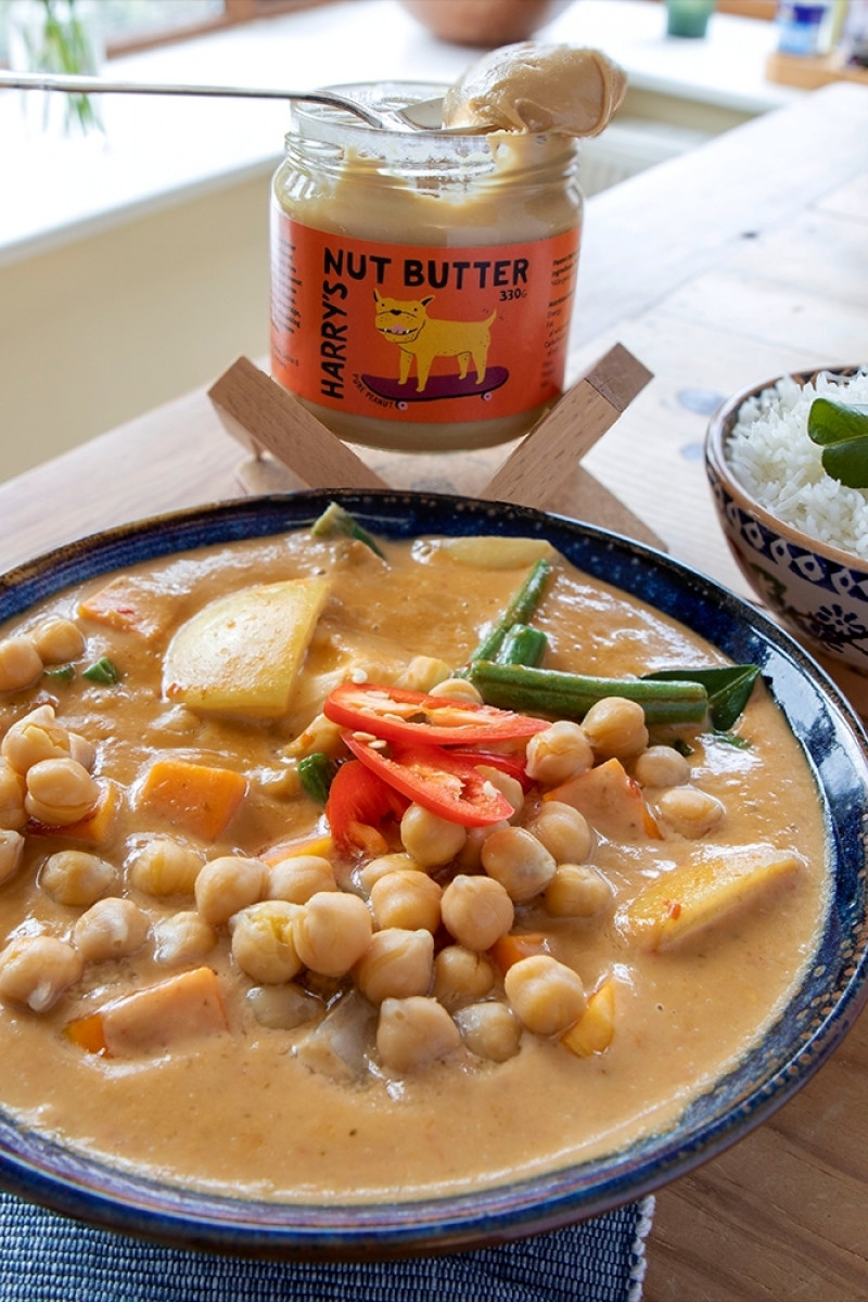 save me, peanut butter curry
harry's bangin panang made with @harrysnutbutter
get it into ya